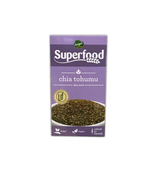 DOĞAL ADRES SUPERFOOD CHİA TOHUMU 250 G ürün görseli 1