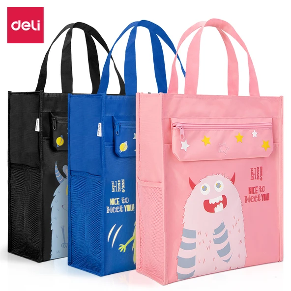 Oxford Kumaş Sanat Çantası - Siyah - Unisex - Çok Katmanlı - 6