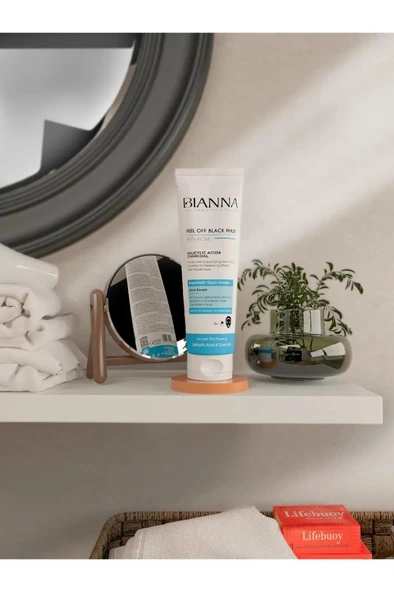 Bianna Anti Acne Akne Karşıtı Soyulabilir Maske Salisilk Asit & Kömür 100 ML - 6