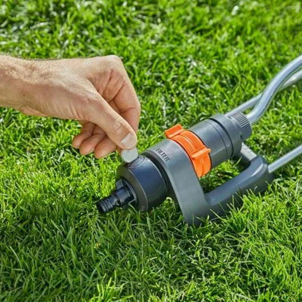 Gardena 18354 Aquacount Su Sayaçlı Salınımlı Sulama Başlığı Oskilatör - 2