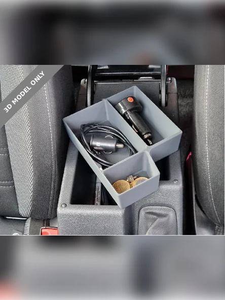 skoda octavia orta konsol saklama kutusu organizer