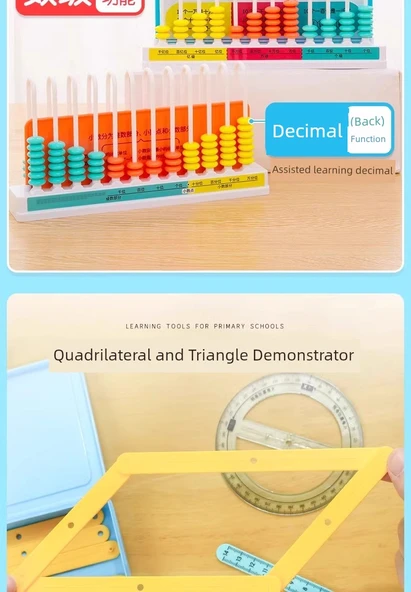 Dördüncü Sınıf Matematik Öğretim Seti - Beijing Normal Üniversitesi 5 Parça - 8