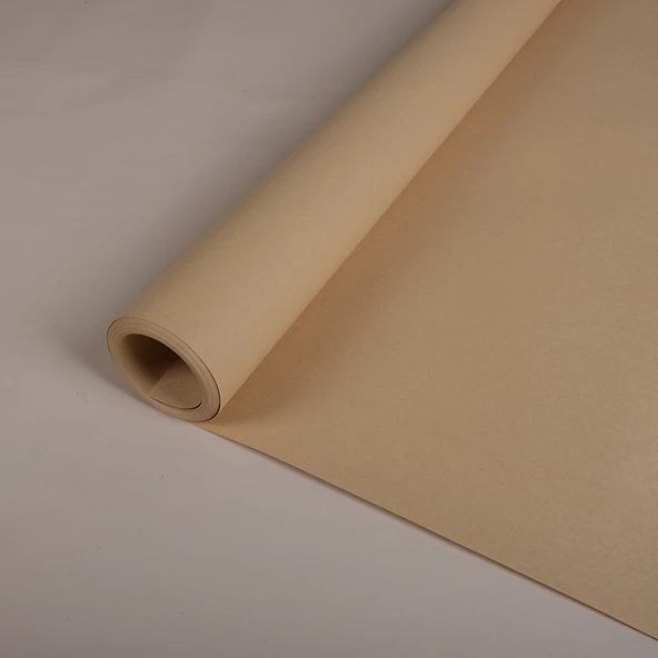 Kraft Karton Kağıdı - 150g İnce Sığır Rulosu 0.78*10 Metre (Rulo)