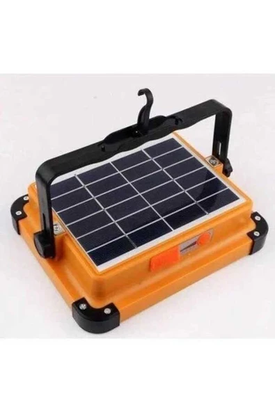 Powerdex PD-5050 Profesyonel Projektör Modlu Çakar Işıklı Güneş Enerjili El Feneri - 3