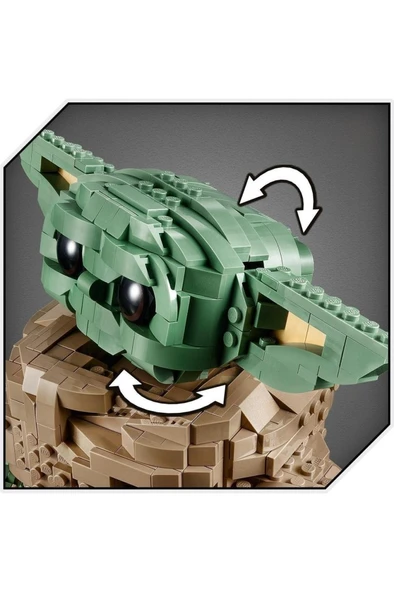 LEGO ® Star Wars: The Mandalorian The Child 75318 - 10 Yaş ve Üzeri için Yapım Seti(1073 Parça) - 6