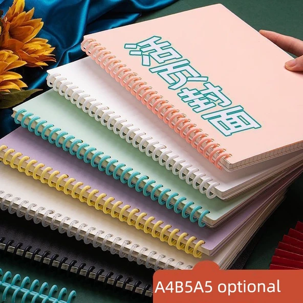 A4-30 Delik Kraliyet Mavisi Defter Kapağı - 4 Parça - 2