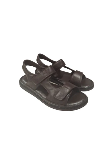 Esem 1215 Hakiki Deri Erkek Sandalet - Resim 6