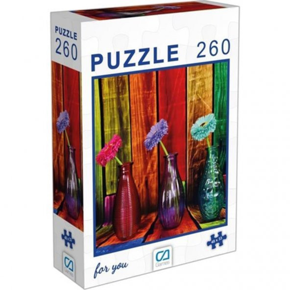 Ca Games Çiçekeler Puzzle 260 Parça CA.6006