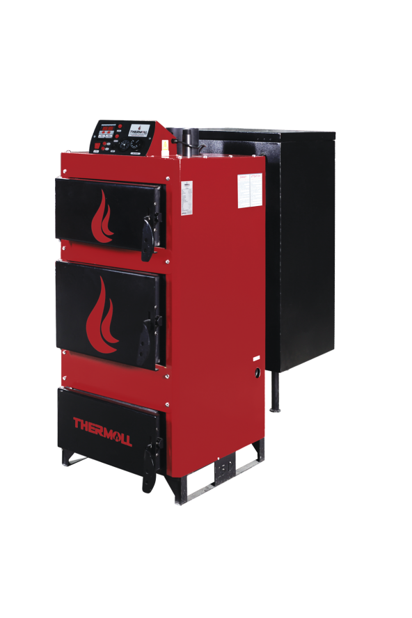 THERMALL T-100 POWER Dilimli(Bafıllı) Otomatik Yüklemeli Kalorifer Kazanı (100.000 kcal/h - 116 kW)