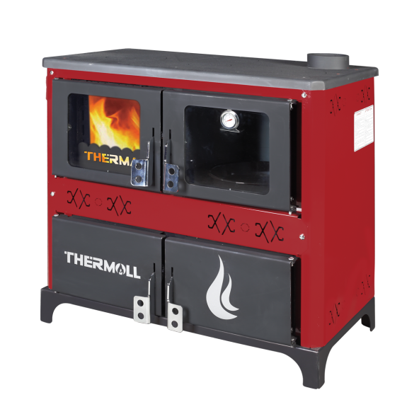 THERMALL T-25 FULYA Yatay Şömine Fırınlı Kal. Kazanı(25.000 kcal/h-290 kW)(Pompa İmb. Deposu DAHİL)