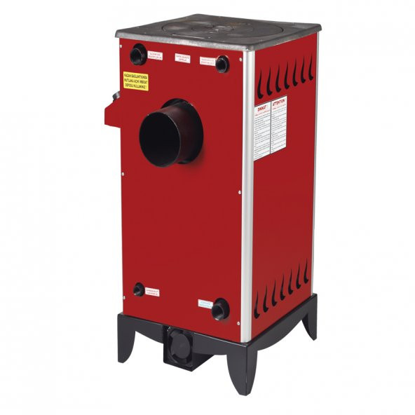 THERMALL T-15 MİRA Kovalı Fanlı Kalorifer Sobası(15.000 kcal/h-17.4 kW)(Pompa İmb. Deposu DAHİL) - 3