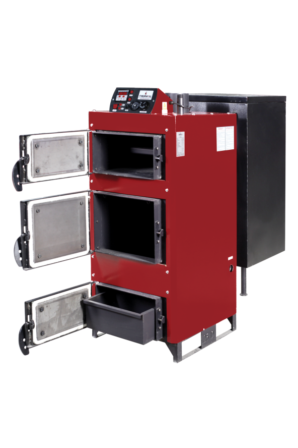 THERMALL T-80 POWER Dilimli(Bafıllı) Otomatik Yüklemeli Kalorifer Kazanı (80.000 kcal/h - 9280 kW) - 2