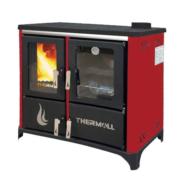 THERMALL T-25 FULYA Yatay Şömine Fırınlı Kal. Kazanı(25.000 kcal/h-290 kW)(Pompa İmb. Deposu DAHİL) - 1