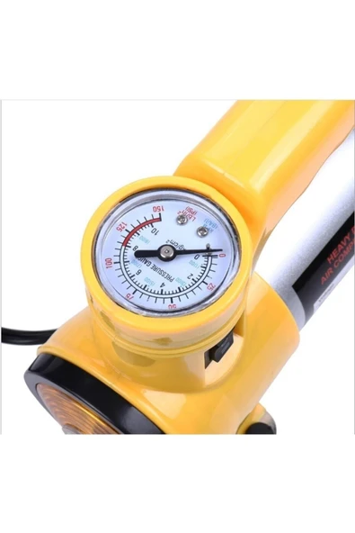 12V 150 PSI Hava Kompresörü | ABS Gövde | LED Işıklı | Bar Göstergeli | 35L/Dk Hava Akışı - 5