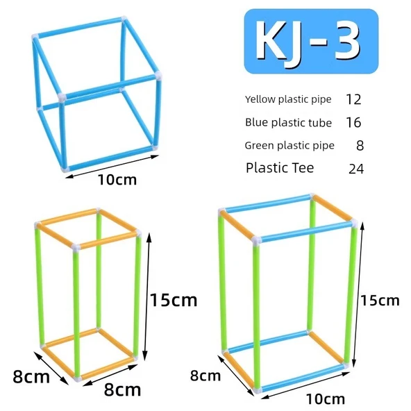 Matematik Öğretim Araçları - Küp Kutusu Çerçevesi [KJ-3] - 11