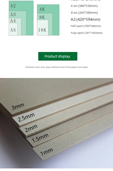 2mm Siyah Karton A5 (20 Sayfa) - 9