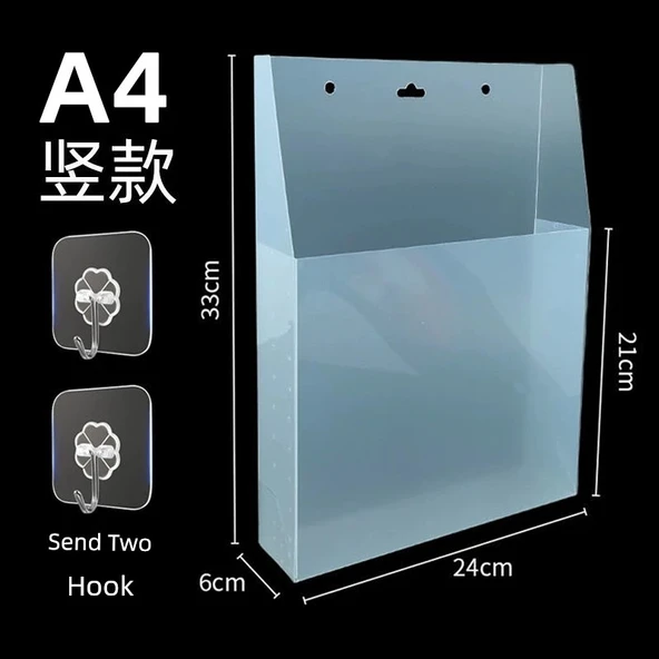 A4 Düz Askılı Kutu 10 Paket - 12