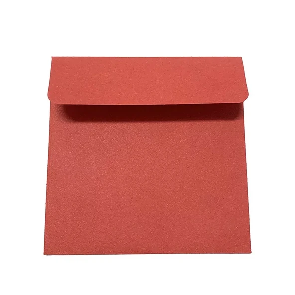 Şeker Renkli Kare Mini Zarf - Mibai - 50 Adet - 11