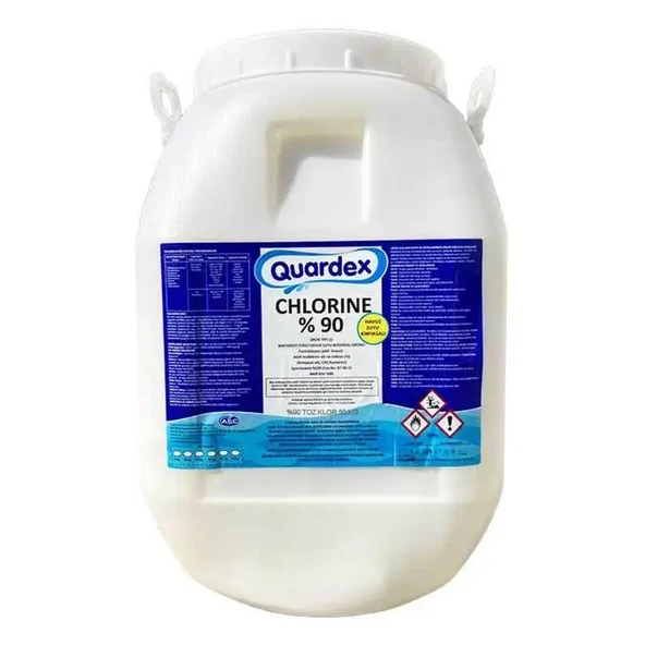 GRANÜL AKTİF %90 KLOR PLASTİK QUARDEX 50KG