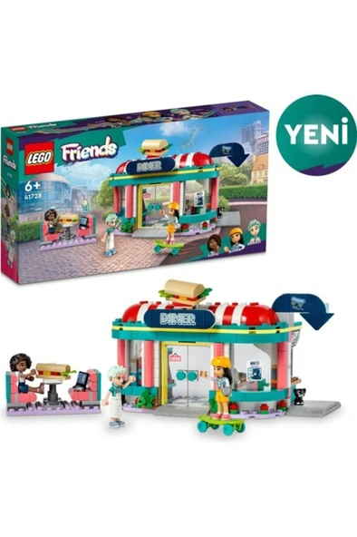 LEGO ® Friends Heartlake Şehir Merkezi Restoranı 41728 - 6 Yaş ve Üzeri için Yapım Seti (346 Parça) - 5