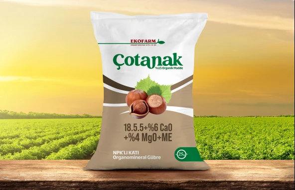 ÇOTANAK 18.5.5 NPK ORGAMİNERAL 25KG GÜBRE