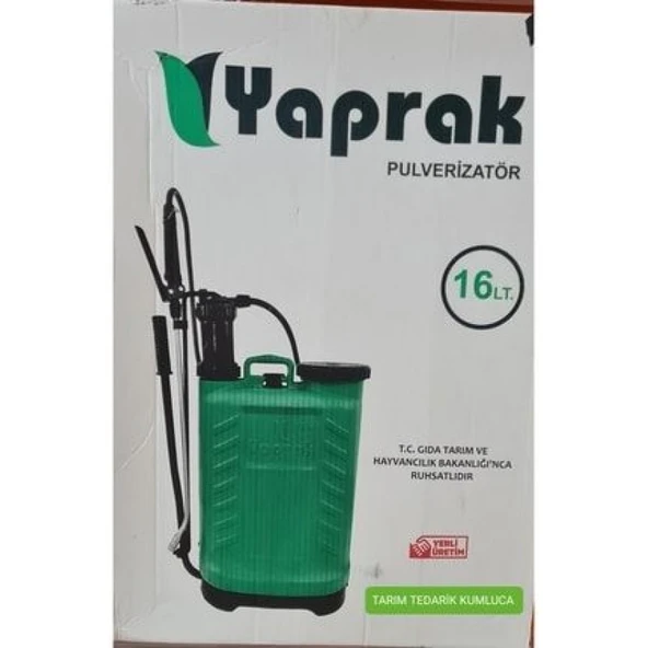 YAPRAK SIRT PULVERİZATÖR 16 LT MANUEL SIRT POMPASI