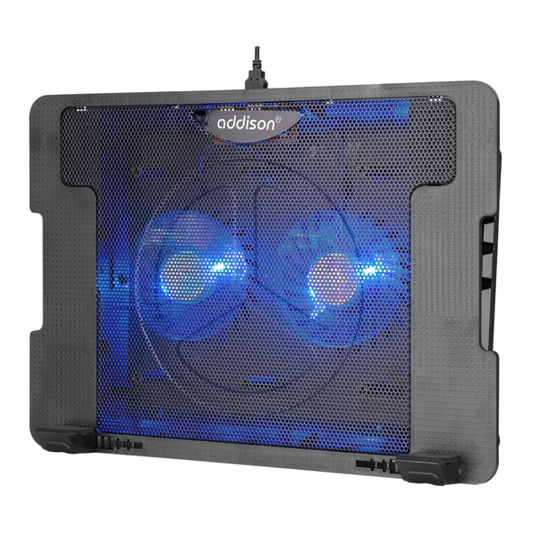 Addison ANC-606 LEDLİ FAN+USB Notebook Soğutucu Stand - 2