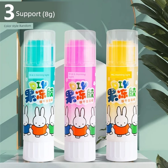 Jöle Yapıştırıcı - Jöle Sakız - 8g/çubuk 3 çubuk
