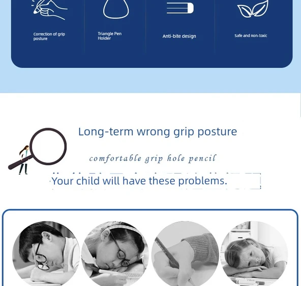 Ergonomik Groov HB Kalem Seti - 12 Kalem, Deri Uç, Kalemtraş ve 2 Silgi - 8