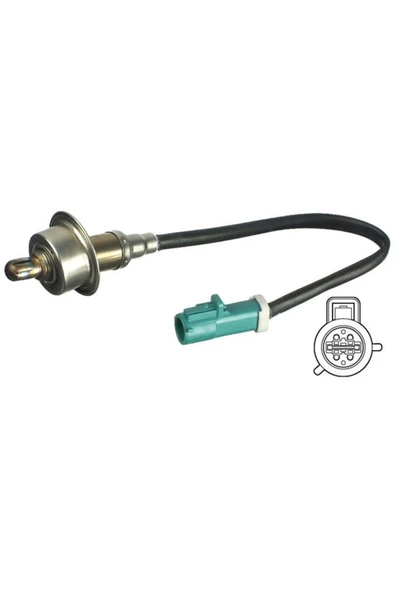 Delphi ES11107 OKSIJEN SENSORU FIESTA V FORD KA 1.3 01-08 FIESTA IV 08/- FUSION 02/- 1.25/1.6/1- -12B1 ürün görseli