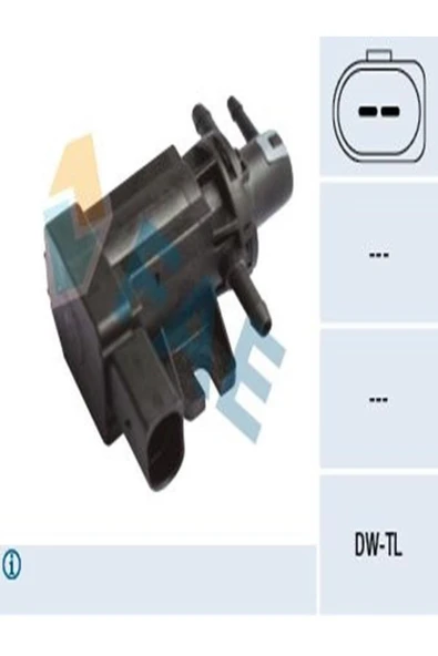 FAE 56008  Basinc Konvertoru ( Turbosarj Egzoz Devırdaim Valfi Icin ) Lt 35 96-07 1j0906627 (WT118134) ürün görseli