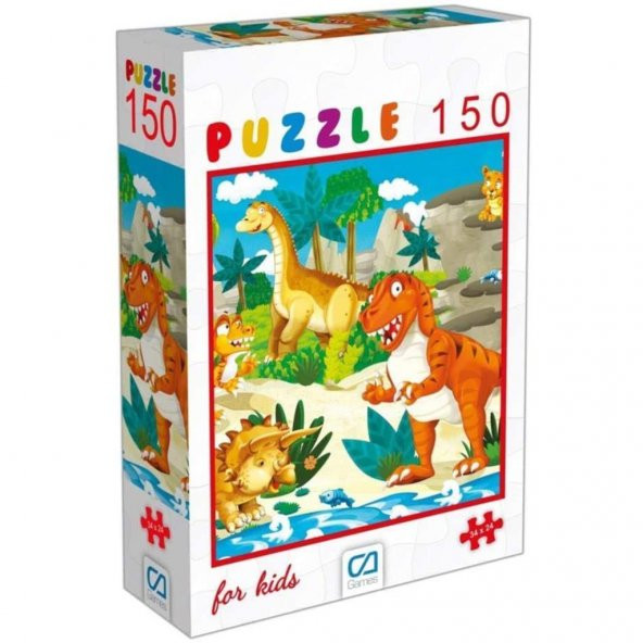 Ca Games Puzzle Dinazorlar 150 Parça CA.6104