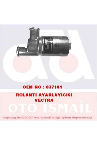 Bosch 0280140516 Rolantı Ayar Motoru Marea / Astra F Vectra A B Omega A Frontera A / Accent 1.3 1.5 2.0