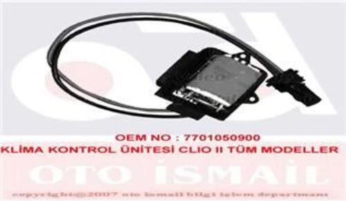 Valeo 509886  KALORİFER REZİSTANSI CLIO II - 1