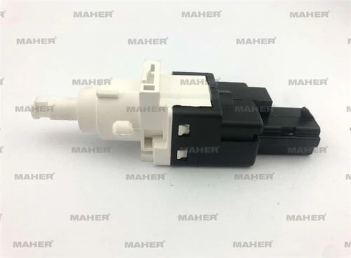 Maher 24536  Müşür Fren Pedal Albea Linea Doblo Punto 500 Bravo Ducato 01= 2 Fişli Siyah-Beyaz ürün görseli 1