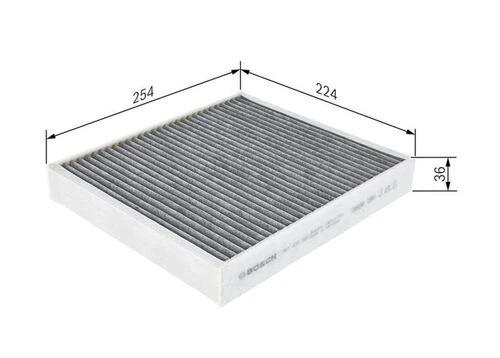 Bosch 1987435502  POLEN FİLTRESİ POLO 09- / A1 10- / TOLEDO 12- IB ürün görseli 1