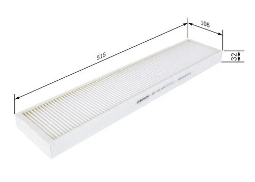 Bosch 1987432018  POLEN FİLTRESİ MONDEO III 00-07 / X-TYPE 01- ürün görseli 1