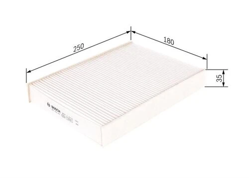 Bosch 1987435057  POLEN FİLTRESİ MEGANE VI 15- SCENIC 16- TALISMAN ürün görseli 1