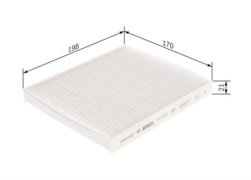 Bosch 1987435065  POLEN FİLTRESİ BMW X5 (E70)(08-13)(F15-F85)13-X6 ürün görseli 1