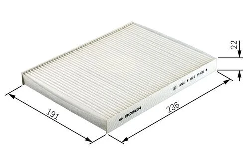 Bosch 1987432215  POLEN FİLTRESİ FIESTA VI 08- B-MAX 12- KA 16- TR ürün görseli 1