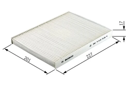 Bosch 09864B5008 1987432170 Polen Filtresi Accent Blue-Tucson-Kıa Sportage Iı-Rıo Iı 0 ürün görseli 1