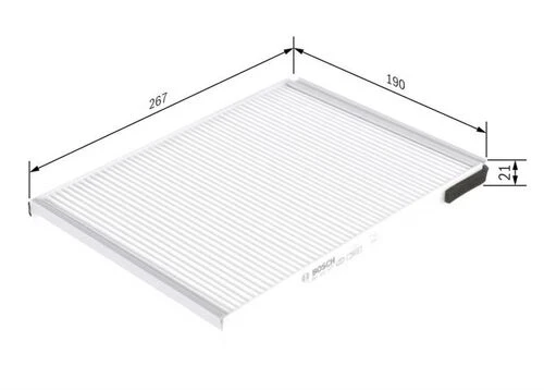 Bosch 1987432077  Polen Filtresi Xsara 97-05 ürün görseli 1