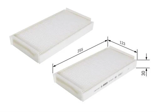 Bosch 1987432020  POLEN FİLTRESİ MERCEDES W202 W210 W220 95-06 ürün görseli 1