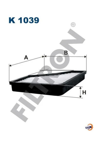 FTR K1039 Polen Filtresi Mercedes S-klasse W140 S 280 193hp 06-93-09-98 Fıltron ürün görseli 1