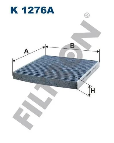 FTR K1276A FILTRON  POLEN FİLTRESİ SMART FORTWO COUPE / CABRIO II (451 ürün görseli 1