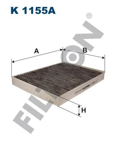FTR K1155A FILTRON  POLEN FİLTRESİ TRANSPORTER T5 09- MULTIVAN V 04- ürün görseli 1