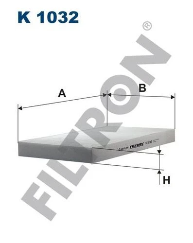 FTR K1032 FILTRON  Polen Filtresi Audi A6 (4B.C5) 2.4 30V 136Hp (98-01) ürün görseli 1