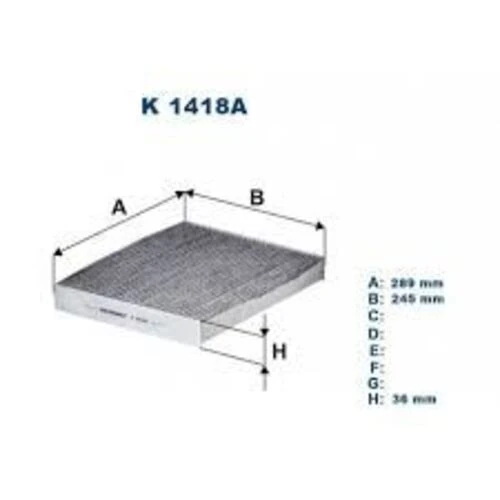 FTR K1418A FILTRON  Polen Filtresi Volvo Xc40 ürün görseli 1