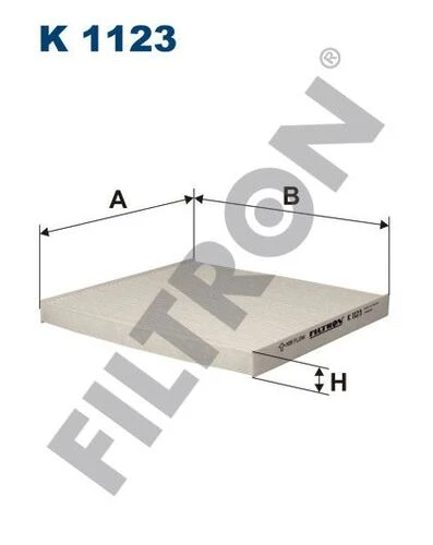 FTR K1123 FILTRON  Polen Filtresi Corolla Uyumlu 1.4D-1.4Vvti-1.6Vvti-2.0D 02- Avensis 1.6-1.8-2.0-2.0D 03- ürün görseli 1
