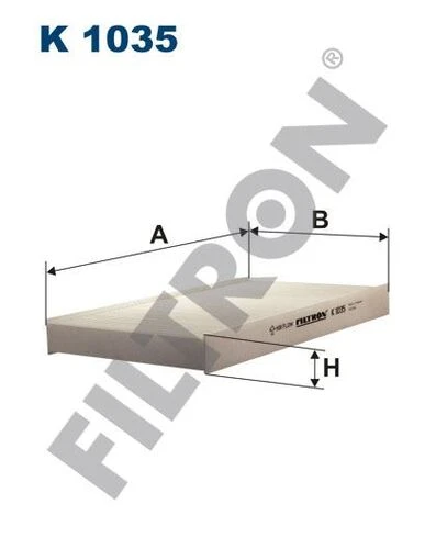 FTR K1035 FILTRON  Polen Filtresi Fiat Bravo (182) 1.6 Sx 103Hp 03/96-12/01 ürün görseli 1